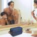 WANDF Small Nylon Toiletry Bag Dopp Kit Shaving Kit Lightweight for Men and Women - Blue - Buy Online on GoSupps.com