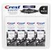Crest Charcoal 3D White Toothpaste Whitening Therapy Deep Clean with Fluoride Invigorating Mint 4.1 Ounce (Pack of 4)