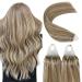 Youngsee Extensions real hair microring light brown microring extensions real hair 45 cm microring hair climbing real hair microring hair extensions brown strahn platinum blonde smooth 50g #p8a/60 45 cm-micro 3-3- #p8a/60