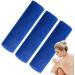Fravsiu African Mesh Sponge Mesh Back Sponge for Shower Smoother Nylon Mesh Bath Towel | 3 Pieces Bath Sponges for Dead Skin Removal for Women and Men Blue - Buy Online on GoSupps.com
