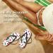 Mnsruu Dog Paw Print Red Heart Flip Flops - Stylish Comfort for Home Hotel Spa & Travel - Unisex M for Men & Women - Buy Online on GoSupps.com