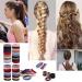 80 PCS Colorful Hair Ties for Women & Girls - Elastic Braiding Rubber Bands for Ponytails | Durable & Stylish Hair Accessories - Buy Online on GoSupps.com