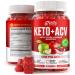 Keto ACV Gummies 1500 mg - ACV Keto Gummies for Weight Loss & Detox - Vegan Apple Cider Vinegar Gummies for Ketosis Metabolism & Energy - AC Keto 60 Gummies