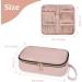 YARWO Diabetic Travel Case - Blood Glucose Monitor & Insulin Syringe Storage Bag Dusty Rose | Best Diabetes Supplies Organizer - Buy Online on GoSupps.com