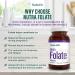 NUTRAFOLATE Plus 400mcg Folic Acid Tablets | Pregnancy & Pre-Pregnancy Vitamin with Vitamins D, C, B12 | Vegetarian | NutraVit - Buy Online on GoSupps.com