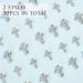 30Pcs Cross Nail Art Charms Silver Crystal Rhinestones - Antique Style DIY Nail Accessories for Women - Buy Online on GoSupps.com