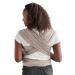 Moby Wrap Baby Carrier | Element | Baby Wrap Carrier for Newborns & Infants | #1 Baby Wrap | Baby Gift | Keeps Baby Safe & Secure | Adjustable for All Body Types | Perfect for Mom & Dad | Taupe - Buy Online on GoSupps.com