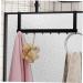 DOITOOL Space Aluminum Door Hanger Has Stood Towel Hanger Hook Holders Coat Hanger for Door Storage Cabinet - Buy Online on GoSupps.com