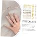 minkissy 20 Boxes Metal Nail Decoration Nail Accessories Nail Art Decor Nail Jewelry Manicure Rhinestones Nail Art Sticker Diy Accessories for Nail Stickers for Nails Pp Crafts The Circle - Buy Online on GoSupps.com