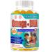 Kids Focus and Attention Supplements | Focus Gummies for Kids & Teens | Plant-Based Omega 3 DHA Focus Vitamins for Teens Memory Vitamins for Children Delicious Orange Flavor-60ct