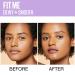 Maybelline Fit Me Dewy + Smooth Foundation - Warm Honey 1 Fl. Oz | Flawless Finish - Buy Online on GoSupps.com