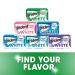 Trident White Spearmint Sugar Free Gum 144 Pieces - 9 Packs - Buy Online on GoSupps.com