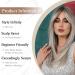 Allbell Blonde Wigs for Women - Long Layered Heat Resistant Hair with Bangs | Platinum Blonde 259-13 - Buy Online on GoSupps.com