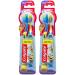 Colgate Kids Toothbrush, Minions, With Extra Soft Bristles and Built In Suction Cup Holder, 4 Pack Minions 2 Count (Pack of 2)