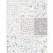 JMEOWIO 9 Sheets Flower Nail Art Stickers Decals Self-Adhesive Spring Summer Colorful Floral Nail Supplies Nail Art Design Decoration Accessories - Buy Online on GoSupps.com