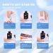 Dip Powder Nail Kit Starter - 4 Colors Stay Navy Blue Dipping Powder Set | DIY Nail Dip Art Kit with Base Activator Top Coat & Brush Saver - Buy Online on GoSupps.com