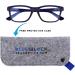 Buy Read Optics Blue Light Glasses for Kids Aged 3-10 | Eye Protection & Headache Relief | Non-Prescription Matt Frosted Purple - Buy Online on GoSupps.com