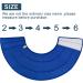Breathable Mesh Elizabethan Collar Size 6 Blue - Adjustable E-collar for Dogs, Cats, Rabbit - Quicker Healing, Anti-Bite/Lick - Easy Eat/Drink - Buy Online on GoSupps.com