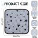 4 Pieces Guinea Pig Cage Liners Guinea Pig Fleece Bedding Absorbent Guinea Pig Accessories Reusable Washable Guinea Pig Pee Pad Non Slip Guinea Pig Mats for Cages with Star Patterns (12 x 12 Inch) - Buy Online on GoSupps.com