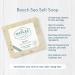 Naples Soap Co. pH Balancing Sea Salt Soap Bar - Exfoliates & Moisturizes - 3.5 oz - Beach - Buy Online on GoSupps.com