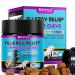 Causnacks for itching and immunity in dogs relieves immunity in pet allergies itchy skin and healthier fur stops pawns relieves itching for all breeds and sizes - 30p blue