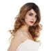 WIG ME UP TYS-1068-6TT26 Long Curly Ombre Women's Wig - Brown Blonde Mix for Seamless Style - Buy Online on GoSupps.com