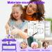 Kids Makeup Set for Girls 4-12 | Washable Make-Up Case & Toys | Perfect Halloween Christmas & Birthday Gifts - Purple - Buy Online on GoSupps.com