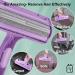 Ace2ace Animal Hair Remover | Reusable Lint Roller for Dog & Cat Hair | Perfect for Sofas Carpets & Pet Beds - Purple - Buy Online on GoSupps.com