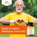 Organic Veda Turmeric Moringa Ginger Capsules - Super Antioxidants & Curcumin Supplement with 20:1 Moringa Leaf & Seed Extract Black Pepper - Energy Joints Heart Health Support - 60 Vegan Pills - Buy Online on GoSupps.com