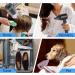 Professional Ionic Hair Dryer 1800W | Fast Drying Blow Dryer for Home & Travel | Lightweight & Quiet Concentrator Nozzle - White - Buy Online on GoSupps.com
