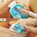 Buy Naanle Watercolor Dolphin Hot Water Bottle - 2L Transparent Large Heat & Cold Therapy Bottle for Pain Relief | Ideal for Bed Hands & Feet - Buy Online on GoSupps.com