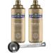 Ghirardelli - Vanilla Sauce, 16 Ounce Squeeze Bottle (Pack 2) with Ghirardelli Stamped Barista Spoon