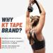 KT Tape PRO Synthetic Kinesiology Therapeutic Athletic Tape - 20 Pack, Epic Purple | 10 Precut Strips - Buy Online on GoSupps.com