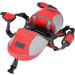 Dog Saddle Bag - Waterproof Reflective Hound Backpack for Small to Large Dogs (Red M) | Breathable Nylon - Buy Online on GoSupps.com