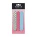 Manicare Small Padded Nail Files 3-Pack - Medium Grain for Natural & Artificial Nails - Robust for Home & Salon Use - Pink & Blue Mini Nail Files - Buy Online on GoSupps.com