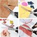 Pinking Shears  Stainless Steel Dressmaking Fabric Decorative Edge Pinking Shears Scissors Clipper Paper Craft (Zig Zag Cut 3mm) - Buy Online on GoSupps.com