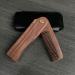 Bart Comb - Antistatic Beard Comb for Men | Portable Collapsible Wooden Pocket Comb - Buy Online on GoSupps.com