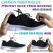 Buy Carbon Fiber Shoe Arthritic Insert | Rigid Insole for Men Size 9/Women Size 10 - 25.5cm | International Shipping - Buy Online on GoSupps.com