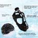 Snow Traction Cleats - Non-Slip Ice Cleats Crampon for Walking - Large Size with 24 Steel Spikes and Straps - Buy Online on GoSupps.com