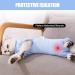 Lianzimau Katzenbody - Post-Surgery Cat Body Suit Long Sleeve E-Collars Alternative Blue Size M (1 Pack) | International Shipping - Buy Online on GoSupps.com