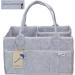 Agreat Shark Baby Diaper Caddy - Nursery Storage Bin and Car Organizer for Diapers and Baby Wipes With Zipper Pocket (Small) Small (Pack of 1)