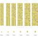Jollin 3456pcs Flatback Rhinestones Glass Charms Diamantes Gems Stones for Nail Art 6 Size ss4 ss12 Lemon AB - Buy Online on GoSupps.com