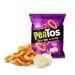 PeaTos Party Mix Crunchy Curls & Rings - Gluten-Free Pea Protein Puffs Snack Packs (15 count  1 oz each) - 4g Protein  3g Fiber - Buy Online on GoSupps.com