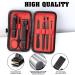 8-in-1 Stainless Steel Manicure Set with Travel Case - Professional Grooming Kit for Nail Care - Perfect Christmas Gift - Buy Online on GoSupps.com