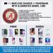 University of Alabama Qi Wireless Charger with Illuminated Crimson Tide Logo & Built-in Power Bank for Wired and Wireless Charging. Officially Licensed Collegiate 100% Portable Wireless Phone Charger Alabama Crimson Tide - Buy Online on GoSupps.com