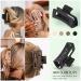 SHALAC Large Claw Clips 10 Pack - 4.4 Inch Nonslip Big Hair Claw Accessories for Thick Hair - Multi Color Hair Clips for Women and Girls - Buy Online on GoSupps.com