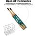 Eco-Friendly Bamboo Toothbrush Set - Soft & Medium Bristles for Adults | 2 Pack - Buy Online on GoSupps.com