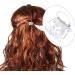 10 Pack Acrylic Hair Pins DIY Hair Accessories Hair Clamp Hair Barrette Clear Hair Grips Acrylic Material For Children DIY Hair Accessories - Buy Online on GoSupps.com