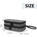 Trunab Portable Travel Bag with Weekly Pill Box Organizer - Travel Pill Case for Vitamins Fish Oil & Supplements - Grey - Buy Online on GoSupps.com