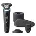 Philips Electric Shaver Series 9000 Wet & Dry with Pressure Guard Sensor & Dual SteelPrecision Blades Ink Black AMZ Exclusive S9986/58